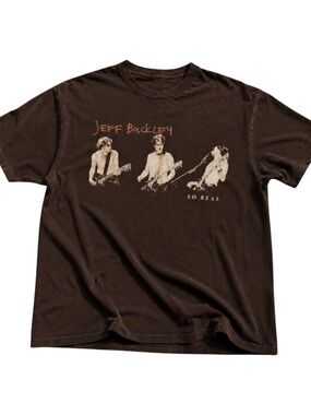 Gildan Brown 'So Real' Short Sleeve Graphic Tee